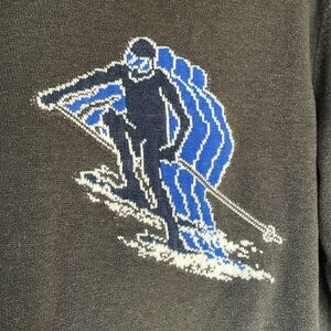 Urban pipeline men's grey Ski sweater XXL